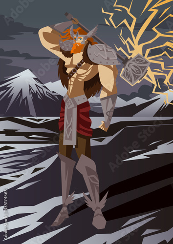 thor norse mythology god of thunder