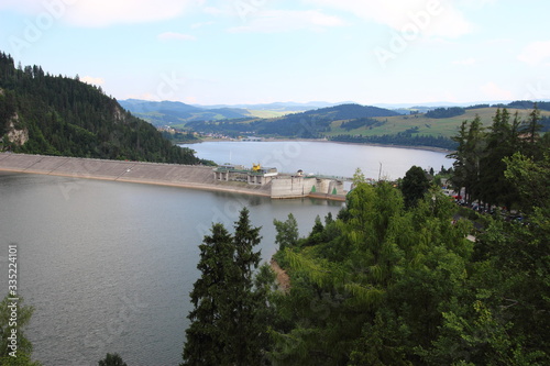  Dam on the lake by the castle