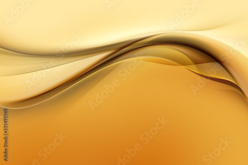 Modern wave abstract luxury gold background. 