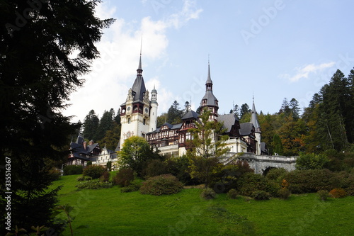 Peles Hohenzollern Castle in Sinaia