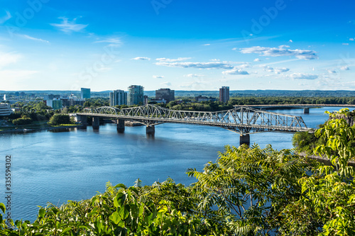 Bridge across the Ottawa River