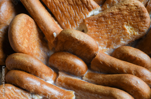 Serbian biscuit Plazma with milk