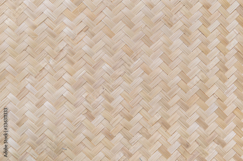 Bamboo weave, Traditional handcraft weave Thai style pattern for furniture material