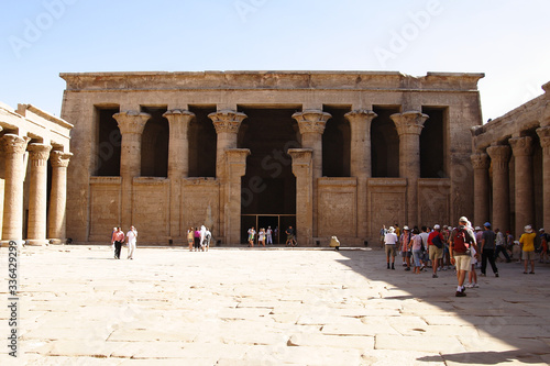  The city of Edfu in Egypt