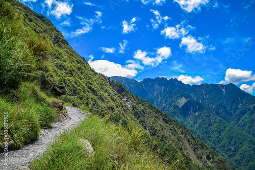 The Highest Mountain on Taiwan Island - Mt.Jade Mountain Landscape