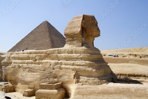  Pyramids and Sphinx in Egypt