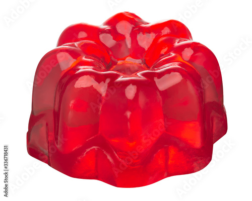 Red jelly molded, paths