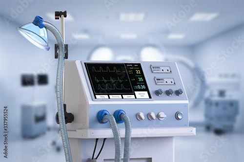 Medical ventilator machine