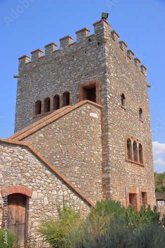 Twierdza Wenecka antycznego miasta Butrint w Albanii, powstała w XIV i XVI wieku a odbudowana w 1930 roku.
