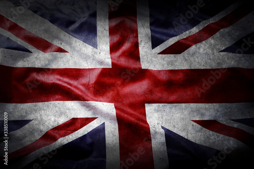 Grunge British flag