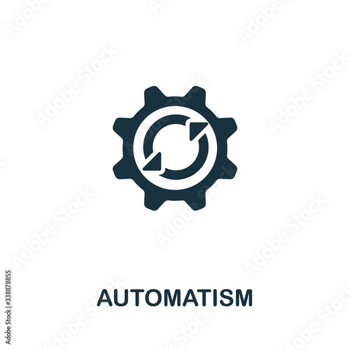 Automatism icon from personal productivity collection. Simple line Automatism icon for templates, web design and infographics