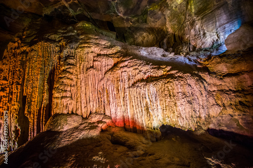 Howe Caverns Spelunking stalagmites stalagtites upstate New York