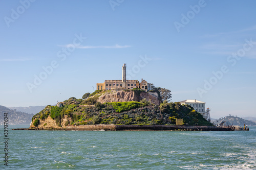 View of Alcatraz Island in San Francisco