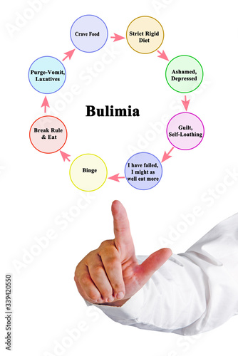 Cycle which leads to Bulimia