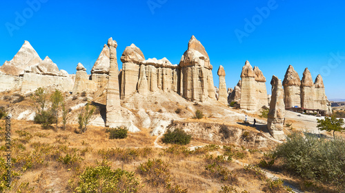 Rocks of Love valley in Cappadocia, Turkey