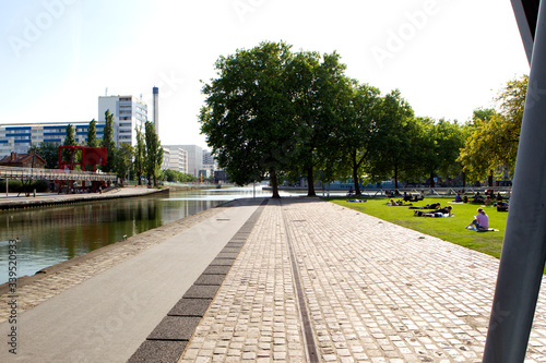 Ambiance et paysage quartier nord de Paris, Parc de la Vilette