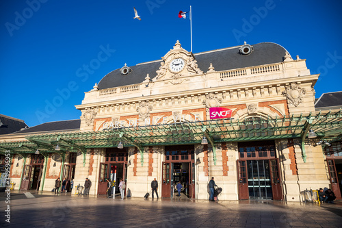 Nice, la gare ferroviaire de Nice-Ville