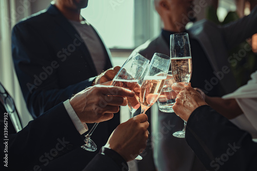 aving a toast