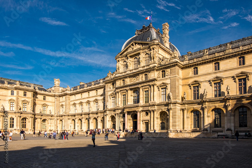 Palais du Louvre in Paris, France