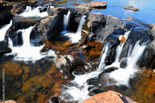 Wodospad w Bourke's Luck Potholes - Republika Południowej Afryki