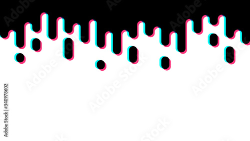 Colored modern background in the style of the social network. Digital background. Stream cover. Social media concept. Vector illustration. EPS10