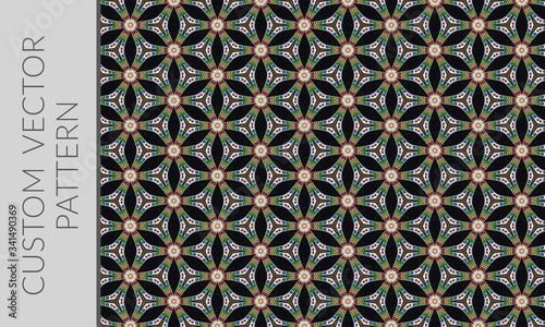 Kaleidoscope Vector Pattern