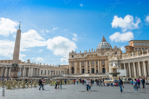 Rome / Italy 10.02.2015.The papal basilica of Saint Peter in the Vatican