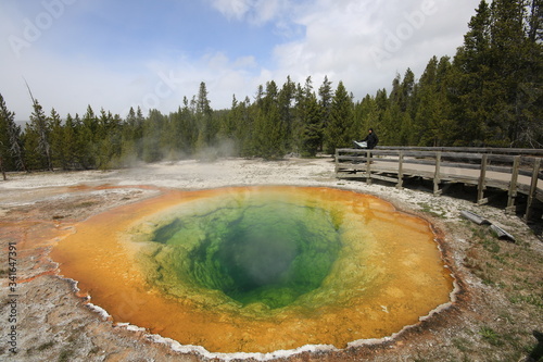 Morning Glory Yellowstone