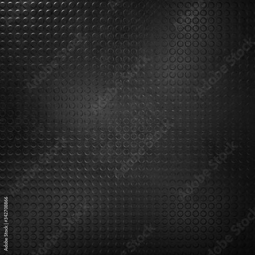 Circular rounded metal background texture. 3d Rendering.