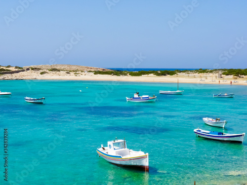 Kalotaritissa beach, Amorgos Island, Cyclades, Greece