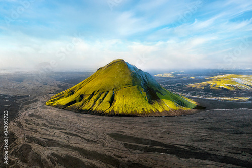 Maelifell Mountain in the Highlands of Iceland