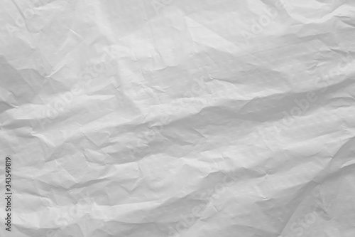 White plastic bag background texture close up