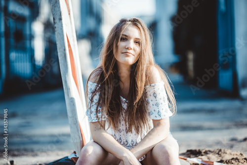 Polish model Aleksandra