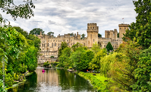 Warwick Castle, a medieval castle in England, United Kingdom