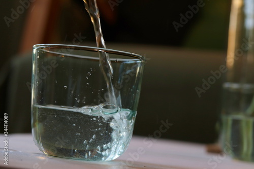 Water in glass