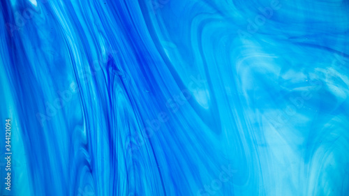 Blue Glass Swirl