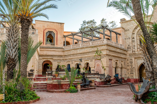 Old architecture in medina of Agadir, Morocco, Africa