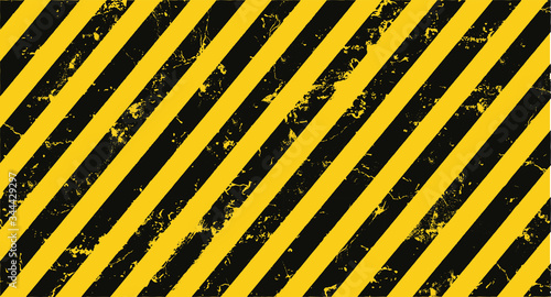 yellow hazard stripes