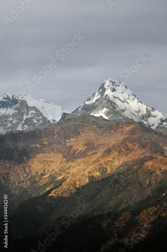 Nepal Poon Hill Trekking Scenery 