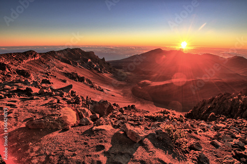 Sonnenaufgang auf dem Haleakala