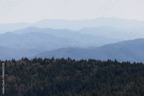 Blue Ridges at Mount Rogers, Virginia