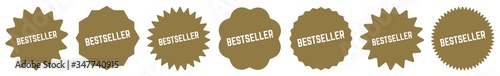 Bestseller Tag Gold | Icon | Sticker | Deal Label | Variations
