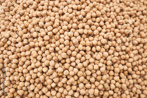 chickpeas seed or garbanzo beans background texture