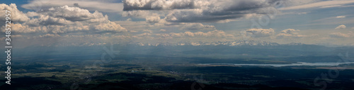 Panorama z widokiem na tatry