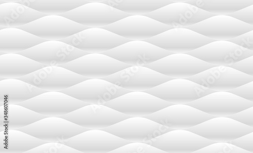 White embossed wave pattern.