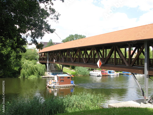 Pionierbrücke Altstadthafen Templin Uckermark