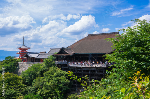 清水寺 清水の舞台 三重塔