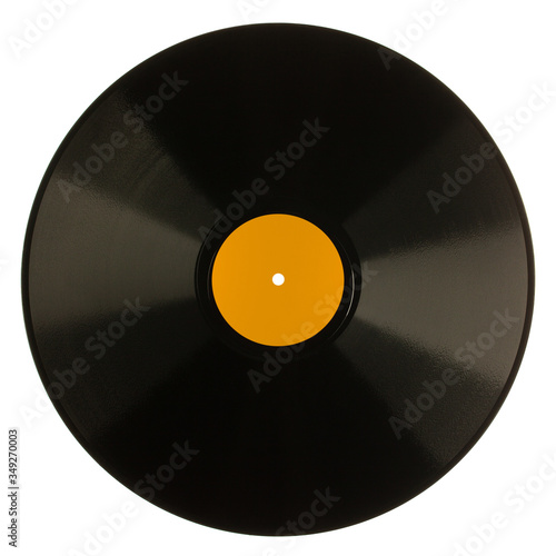 Płyta szelakowa, prekursorka płyty winylowej, 78 rpm.