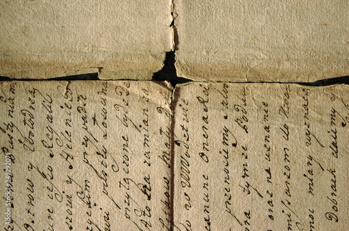 Old document in Polish – AD 1765. Stary dokument po polsku – 1765.