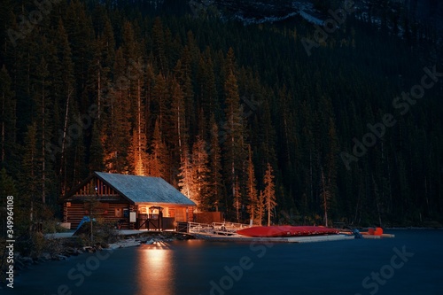 Lake Louise boat house